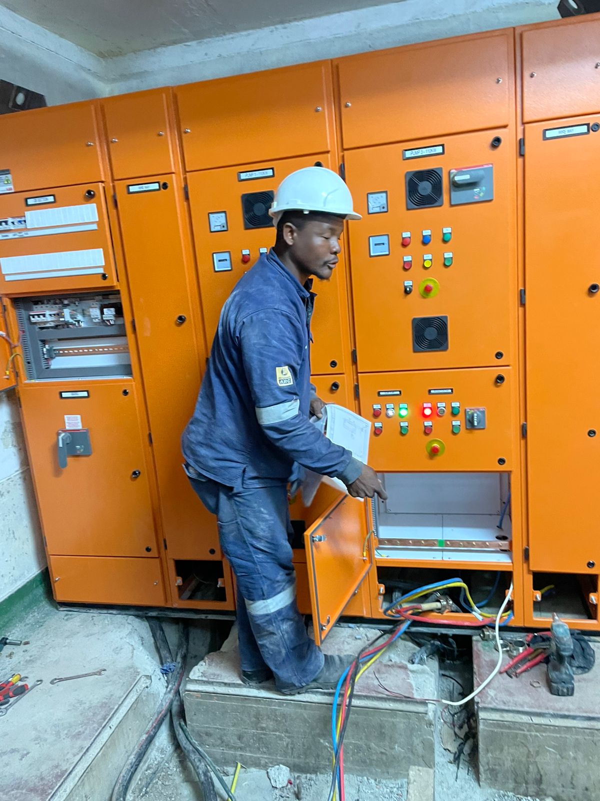 Electrical Control Panel Installation & Commissioning